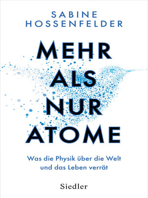 cover image of Mehr als nur Atome
